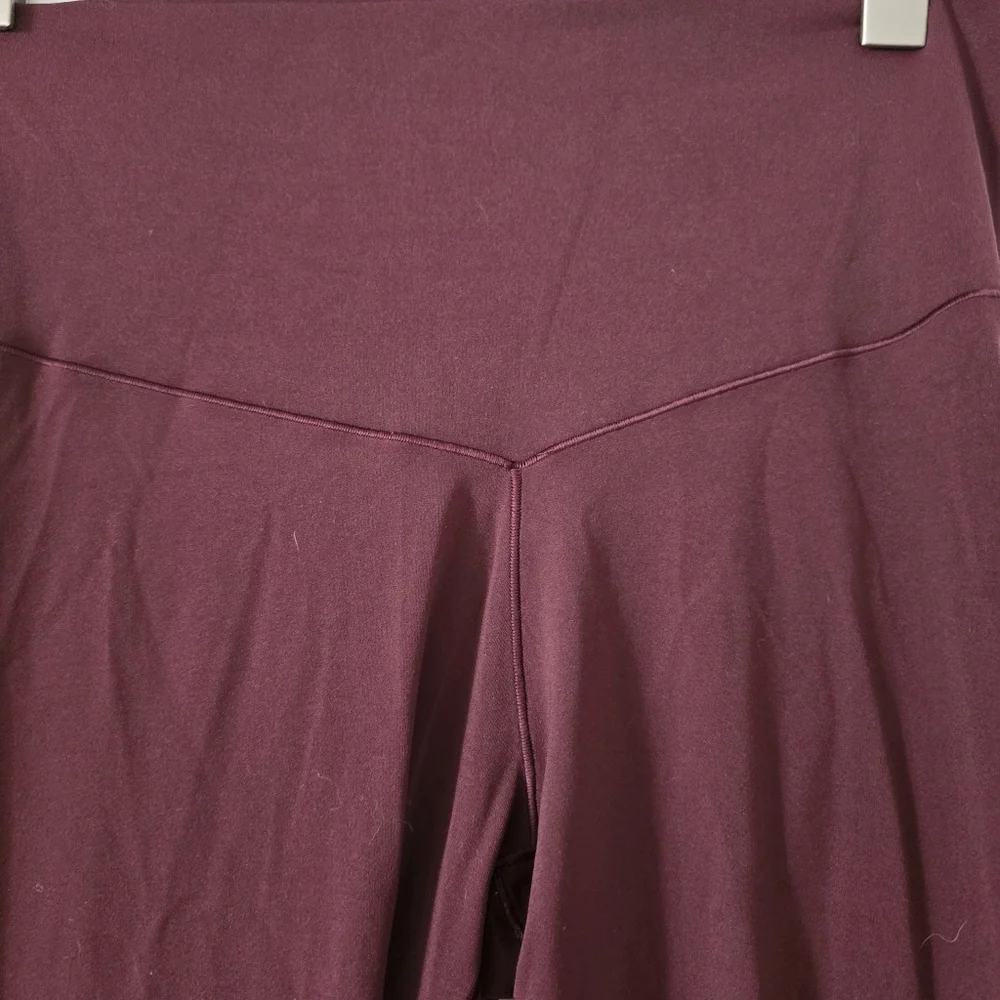 Aerie Offline Burgundy Leggings - Picture 2 of 7